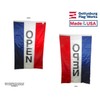 3x5' Single Sided Vertical Display OPEN Flag, All Weather Nylon