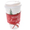 Graphique 12-Pack Disposable to Go Coffee Cups - Holiday Bike