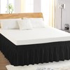 ANARACHON Full Bed Skirt, Elastic Wrap Around Bed Skirt Full