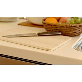 umezawa Domestic East Dark Japanese Cypress thin cutting board, approx. 36 X 21 X/1 cm Thickness