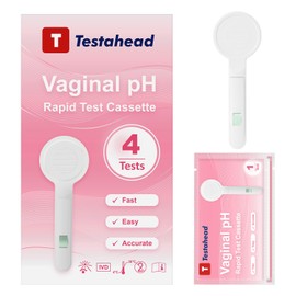 Specialized Female Vaginal pH Balance Test Sticks 4pcs, Yeast Infection Test Kit, BV Test, Designed for Women, Safe and hygienic.