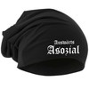 Away Asocial Hat | Football Ultras Hooligan Germany Biker Rocker