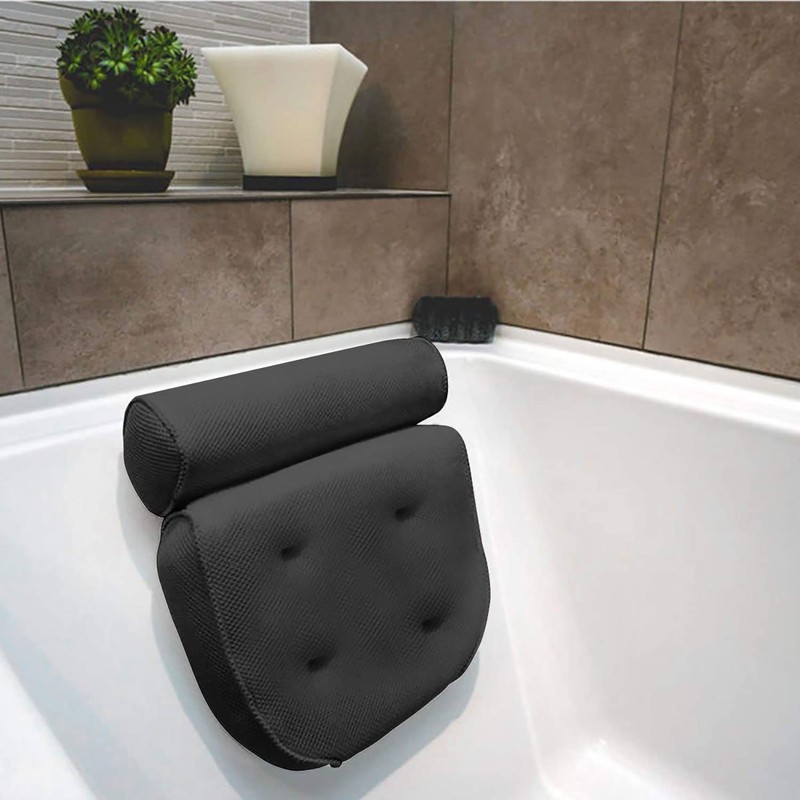 Taylor & Brown Spa Bath Pillow with Head, Neck, Shoulder