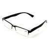 V.W.E. 3 Pairs Lightweight Rectangular Unisex Readers with Spring Hinge