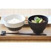 Tableware East Wood Grain Soup Bowl S (Dark Brown) Mat