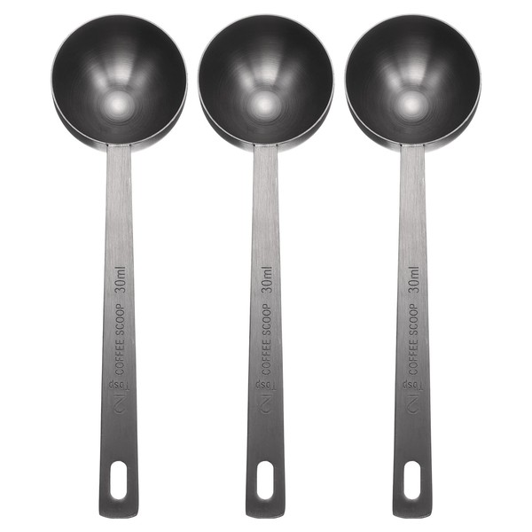 HARFINGTON 3pcs Single Measuring Spoon 2tbsp (6tsp, 30ml) Teaspoon/Tablespoon 304