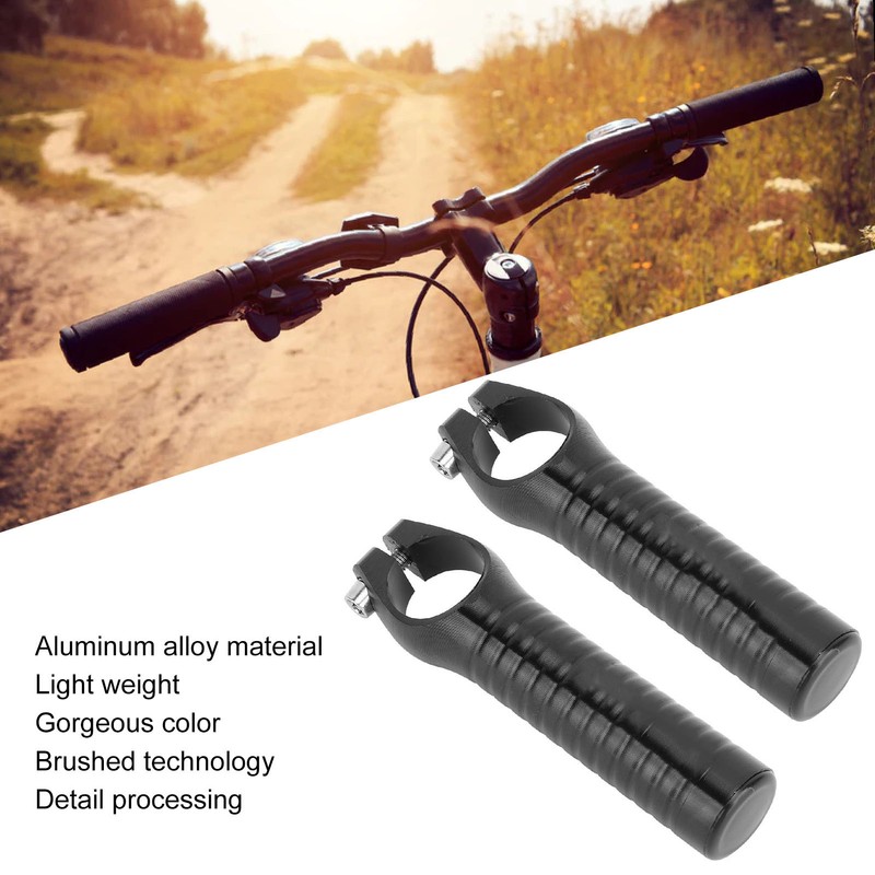 Bicycle Bar Ends Aluminium Alloy One Pair Mountain Bike Handlebar