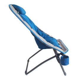 Foldable Rectangular Air Mesh Indoor Outdoor Bungee Chair (Pack of 1)