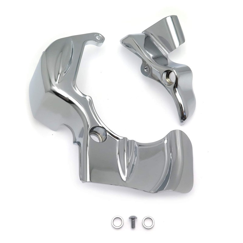 HTTMT- Chrome Transmission Shroud Cover For Harley Street Glide FLHX