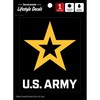 US Army New Star Logo Car Decal - 5" US