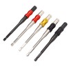 5Pcs Drill Bit Extension 1/4in Hex Shank Magnetic Screwdriver Bit