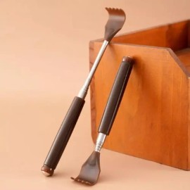 ( )휴대용 안테나 미니 등긁개 접이식 길이조절 어르신 사용 편한 등마사지 도구 Portable Mini Scratch Away Massager with Telescoping Arm for Easy Back Relief