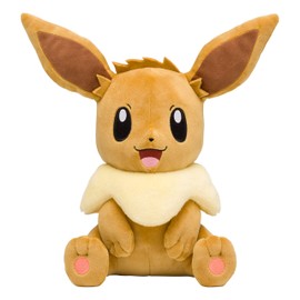 Pokemon Center Original Plush Life-Size Eevee Sitting