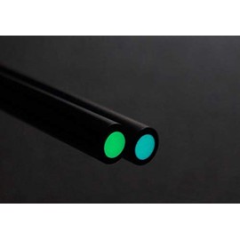 Luminlay SBM & SGM series/with black pipe / 60mm length (inner 2mm, outside 3mm, glow Green)