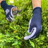 Wells Lamont Women's Sanitized Coated Work and Gardening Gloves, Navy,