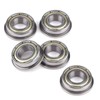 Flange Ball Bearings, Pack of 10, F688zz Flange Ball Bearing,