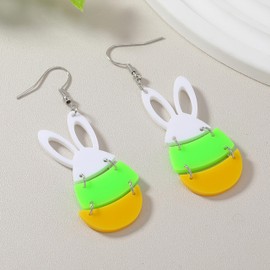 Easter Earrings for Women Easter Basket Stuffers Easter Gifts for Teens Easter Dresses 2024 Bunny Earrings