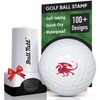 Ball Tatt - Red Dragon Golf Ball Stamp, Golf Ball