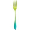 Horie Titanium Cutlery Dessert Fork Gradient Green TC-05-06