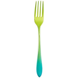 Horie Titanium Cutlery Dessert Fork Gradient Green TC-05-06