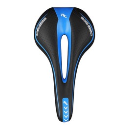Xrten Bicycle Saddle, Hollow Gel Bicycle Saddle, Ergonomic Bicycle Seat, Breathable Road Bike Saddle, Shock Absorbing MTB Saddle Men Women