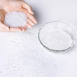 Maitys 100g Hot Melt Edgebander Glue for Edge Banding Machine, Hot Glue Pellets Bulk Viscous Adhesive Granular Beads for Edge Bander Medium Temperature Adhesive Extension Iron Connectors Albums