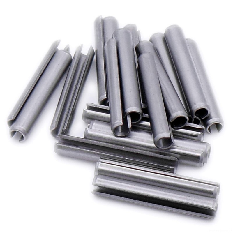 D2 (2mm x 10mm) Slotted Spring Pin (Heavy) - Stainless