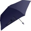 Nakatani Natural Basic Women's Folding Umbrella, Tambra, Navy [723-052], Hand