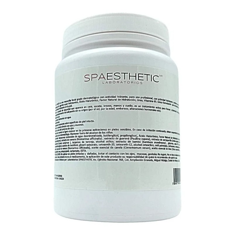 Mascarilla Hidramask Hidratante De 1 Kg Spaesthetic