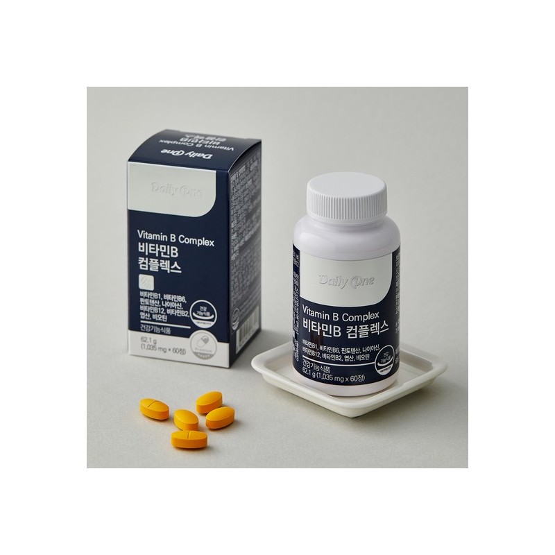 Daily One Vitamin B Complex 1,035mg x 60 tablets (5
