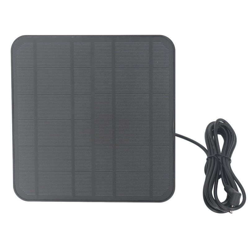 Solar Panel for Ring Camera 12W Fast Charging IP65 Waterproof