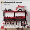 Spampur Power Tool Organizer Wall Mount with Charging Station, 15