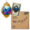 Butterfly Gifts, Butterfly Ornaments, Xmas Ornament for Tree, Animal Pocket