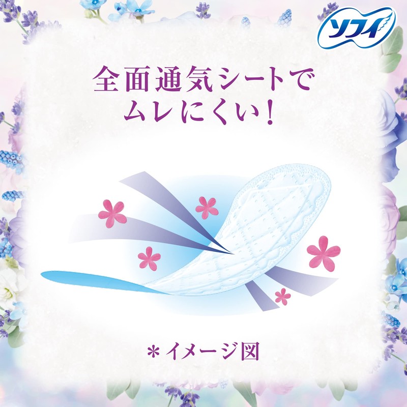 Sofy Kiyora Floral Relaxing Scent, 72 Count