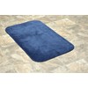 Garland Rug Traditional Bath Rug, 24-Inch by 40-Inch, Navy