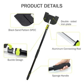 HUAALIUCHE 8 Foot Extension Handle for Board Corner Protector, Cargo Load Corner Protector V Edge Guards Handle，1Pack