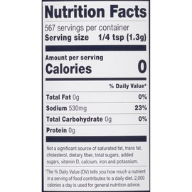 Morton Natural Sea Salt Round, Non Iodized Salt Crystals, 26 oz, 2 Pack