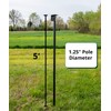 Universal Mounting Pole Kit for Post-Mounted Bird Houses and Bird