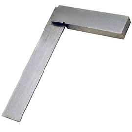 4" (100mm) Engineers Square/Set Square/Right Angle/Straight Edge TE423