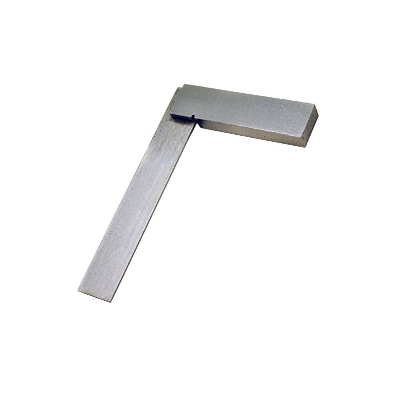 4" (100mm) Engineers Square/Set Square/Right Angle/Straight Edge TE423