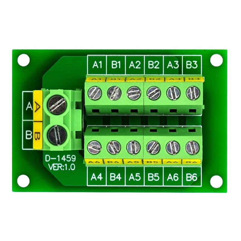 OONO 30Amp 48V 2x6 Position Terminal Block Distribution Module