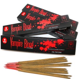 SOUL STICKS Vampire Blood Fragrance Incense Sticks (4 Pack Each 15 Grams) Natural Fragrance Incense Agarbatti | Fragrant Smoke for Calming Home Aromatherapy for Meditation, Yoga & Stress Relief