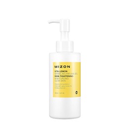 MIZON Vita Lemon Sparkling Peeling Gel 145 g – Exfoliante Facial en Gel y Limpiador Facial – Peeling Facial Suave con Limón – Skin care Coreano para Piel Grasa y Mixta