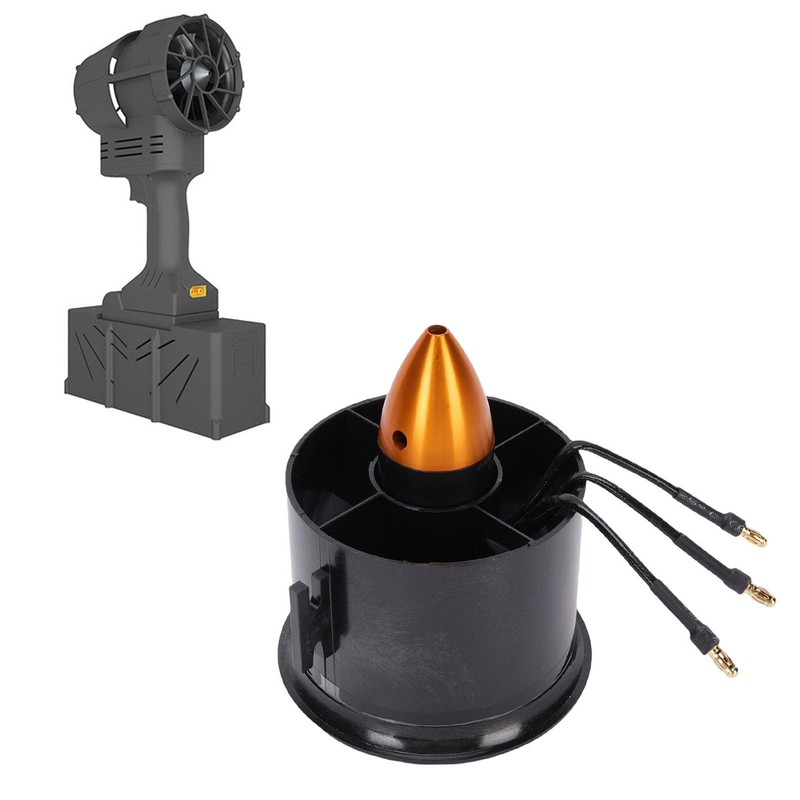 70mm EDF 6 Blades Ducted Fan with QF2822-3000KV 4S Brushless