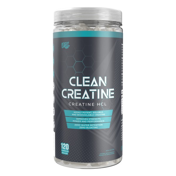 Clean Creatine HCl - Pure Creatine Hydrochloride for Men and