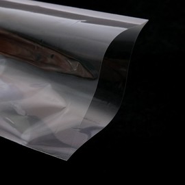 Faburo Faburo 200pcs Cellophantüten Klar 8x12cm Süßigkeiten Tütchen Transparent mit 200 Metallischen Bindebaender für Süßigkeiten Mitgebsel Kindergeburtstag Gastgeschenke 8x12 cm