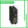 Square D HOM120 – 20 Amp 20A Single Pole Plug-in