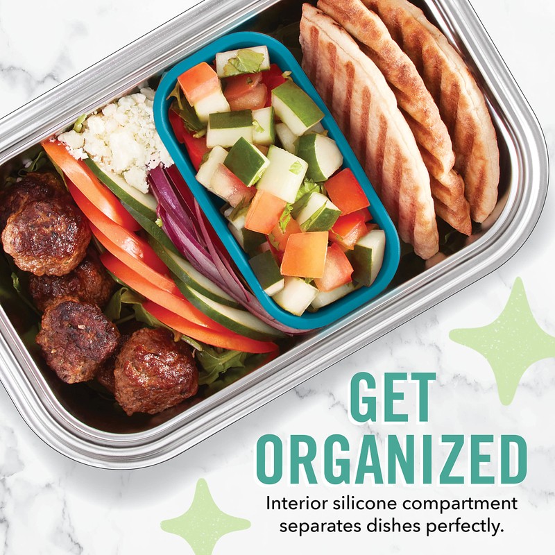 DASH The Fit Cook x Stainless Steel Lunch Box