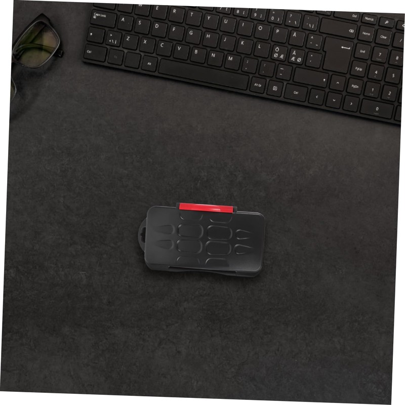 LABRIMP Memory Card Storage Box Shockproof Memory Card Case Durable