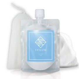 SYILUM Mud Face Wash, Large Capacity, 5.3 oz (150 g), Okinawa Kucha Formula, Clay, Pores, Blackheads, Opening, Foam, Net, Transparent, Moisturizing